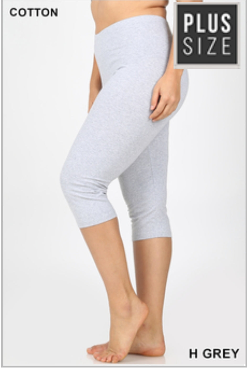 Cotton Capri Leggings